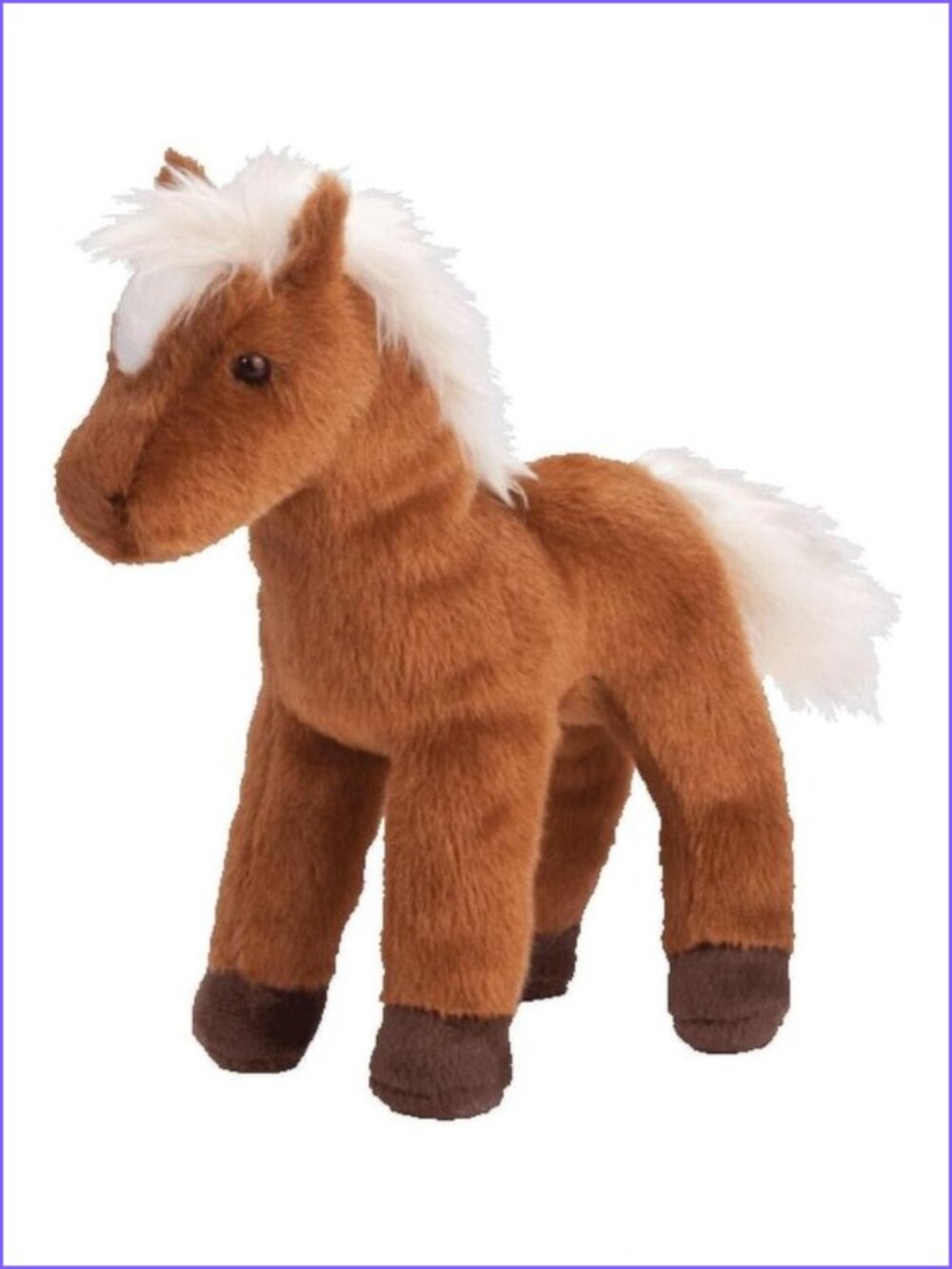 Douglas Plush Horse Mr. Brown Chestnut Stuffed Animal New w/ Tag For Age 2+